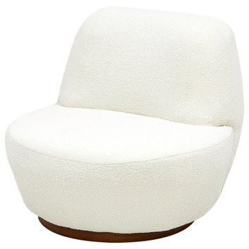Кресло Raoul Chair Boucle Белый Кресло Raoul Chair Boucle Белый в Липецке | Loft Concept