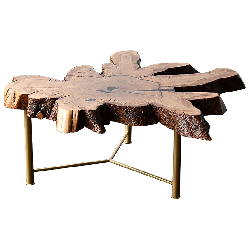 Кофейный стол Deleon Industrial Metal Rust Coffee Table Черный Коричневый Кофейный стол Deleon Industrial Metal Rust Coffee Table Черный Коричневый в Липецке | Loft Concept