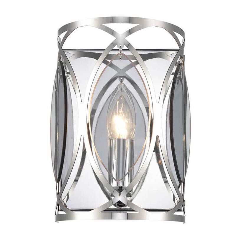 Бра Alienor Sconce Хром Дымчатый (Smoke) Бра Alienor Sconce Хром Дымчатый (Smoke) в Липецке | Loft Concept
