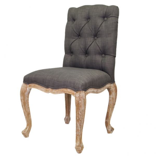 Стул French chairs Provence Norman Grey Chair Серый Бежевый Стул French chairs Provence Norman Grey Chair Серый Бежевый в Липецке | Loft Concept