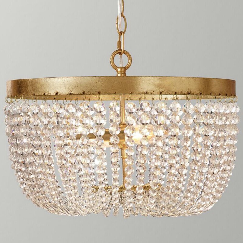 Люстра Crystalline Chandelier Латунь Люстра Crystalline Chandelier Латунь в Липецке | Loft Concept