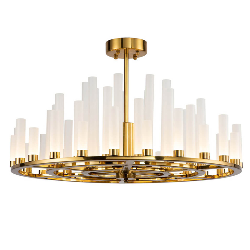 Люстра Candlestick Chandelier Глянцевое золото Люстра Candlestick Chandelier Глянцевое золото в Липецке | Loft Concept