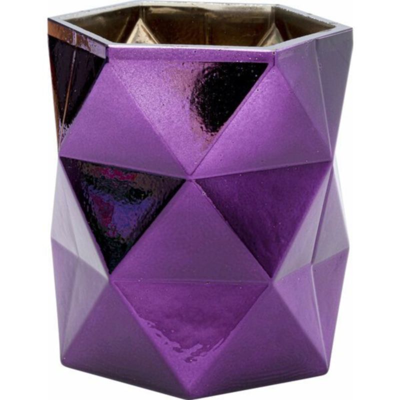 Подсвечник фиолетовый Triangle Reflection Фиолетовый Подсвечник фиолетовый Triangle Reflection Фиолетовый в Липецке | Loft Concept