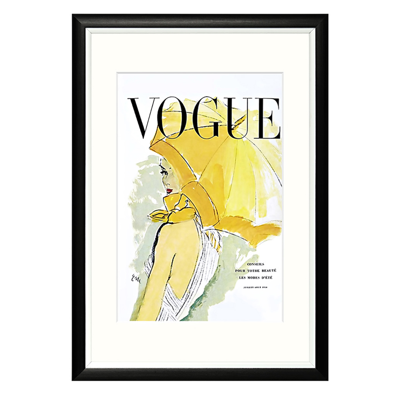 Постер Vogue July-August 1950 Мульти Постер Vogue July-August 1950 Мульти в Липецке | Loft Concept