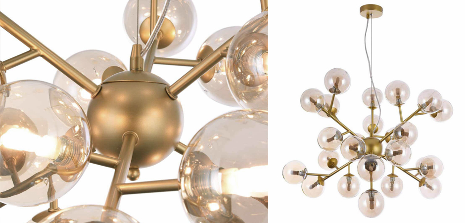 Люстра Berries Chandelier Amber 65 Люстра Berries Chandelier Amber 65 - Loft-Concept в Липецке