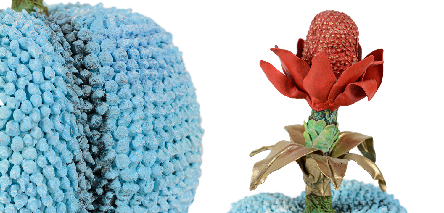 Статуэтка тропический фрукт Tropical Fruit blue - фото №1