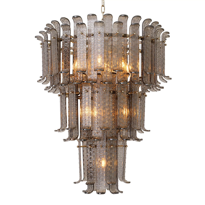 Люстра Philipp Plein Chandelier Rodeo Drive L Серый Никель Люстра Philipp Plein Chandelier Rodeo Drive L Серый Никель в Липецке | Loft Concept