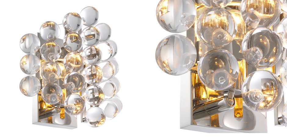 Бра Wall Lamp Mylo Nickel Бра Wall Lamp Mylo Nickel - Loft-Concept в Липецке