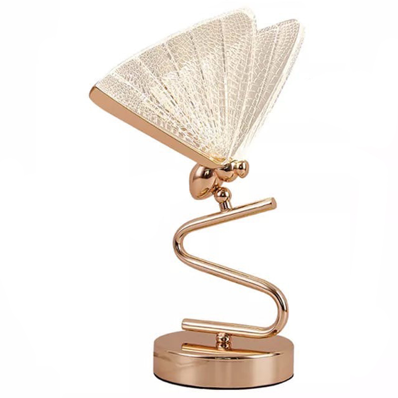 Ночник с Бабочкой Butterfly Table Lamp A Прозрачный Глянцевое золото Ночник с Бабочкой Butterfly Table Lamp A Прозрачный Глянцевое золото в Липецке | Loft Concept