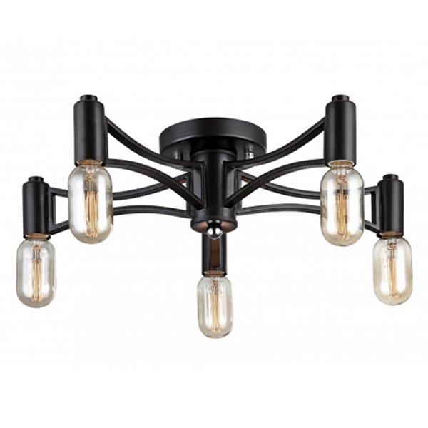 Потолочный светильник Loft Droplet Top Черный Потолочный светильник Loft Droplet Top Черный в Липецке | Loft Concept
