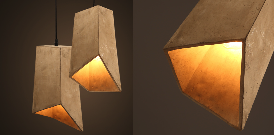 Подвесной светильник Art Concrete Column Подвесной светильник Art Concrete Column - Loft-Concept в Липецке