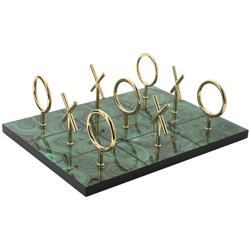 Игра Tic-tac-toe Malachite Малахит Игра Tic-tac-toe Malachite Малахит в Липецке | Loft Concept