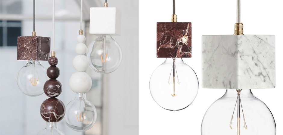 Подвесной светильник MARMOR VELDI Nero Подвесной светильник MARMOR VELDI Nero - Loft-Concept в Липецке