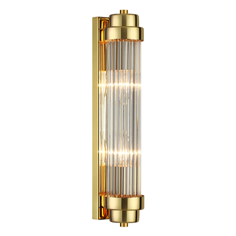 Бра Dirck Glass TUBE Sconce Gold Золотой Бра Dirck Glass TUBE Sconce Gold Золотой в Липецке | Loft Concept