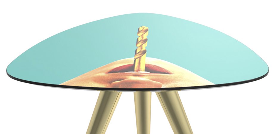 Журнальный стол Seletti Side Table Drill Журнальный стол Seletti Side Table Drill - Loft-Concept в Липецке