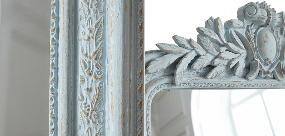 Зеркало Polastron Mirror Pastel Blue Зеркало Polastron Mirror Pastel Blue - Loft-Concept в Липецке