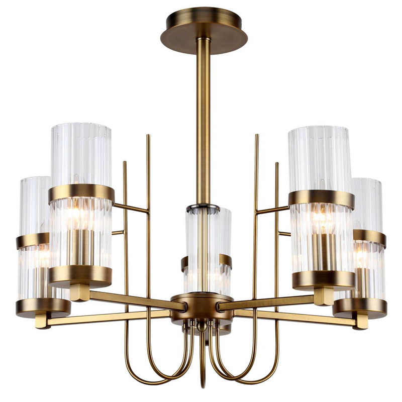 Люстра Circle Dance Glass Antique Bronze Античная Бронза Люстра Circle Dance Glass Antique Bronze Античная Бронза в Липецке | Loft Concept