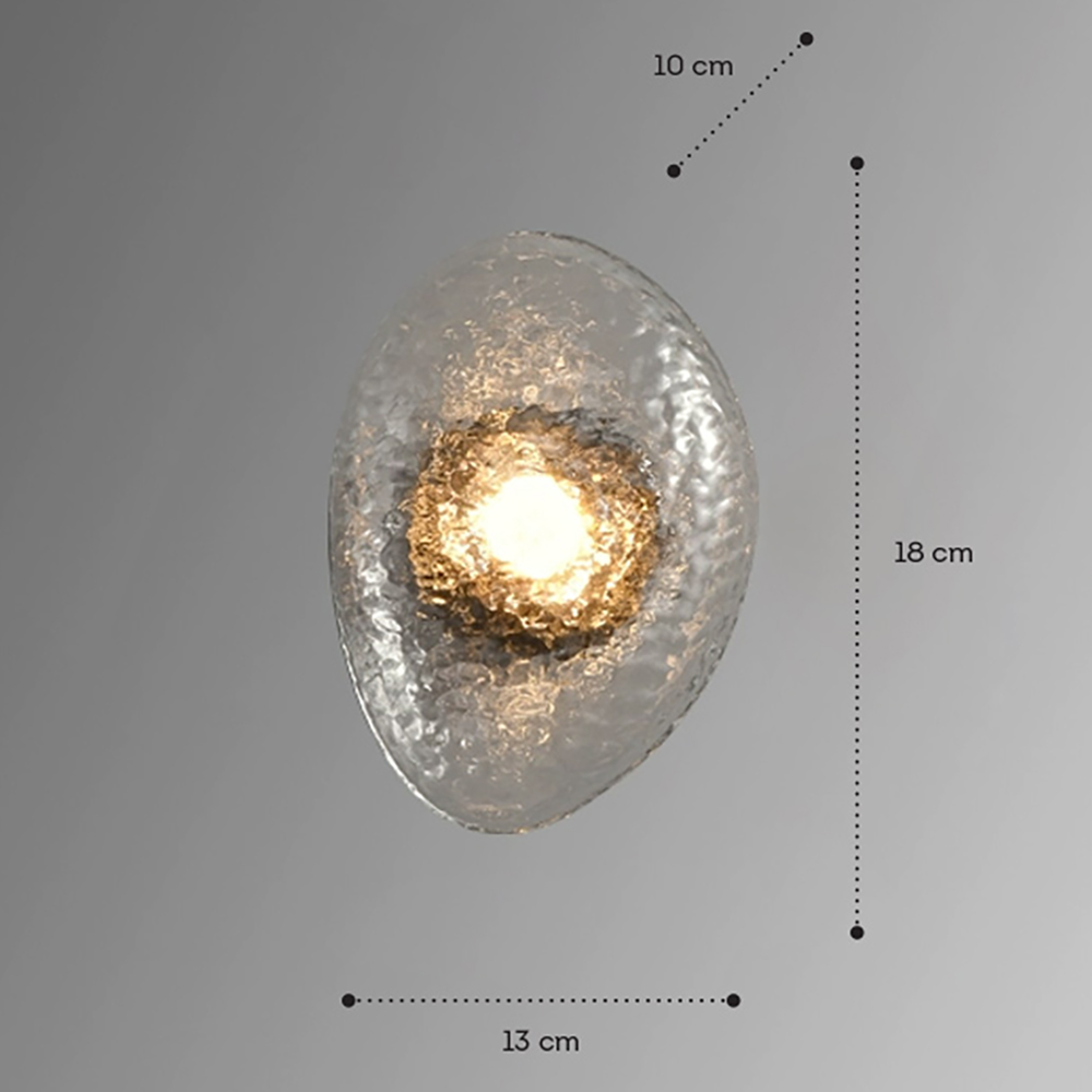 Бра LINDIS FROST LONG WALL 1 лампа Прозрачное стекло в Липецке