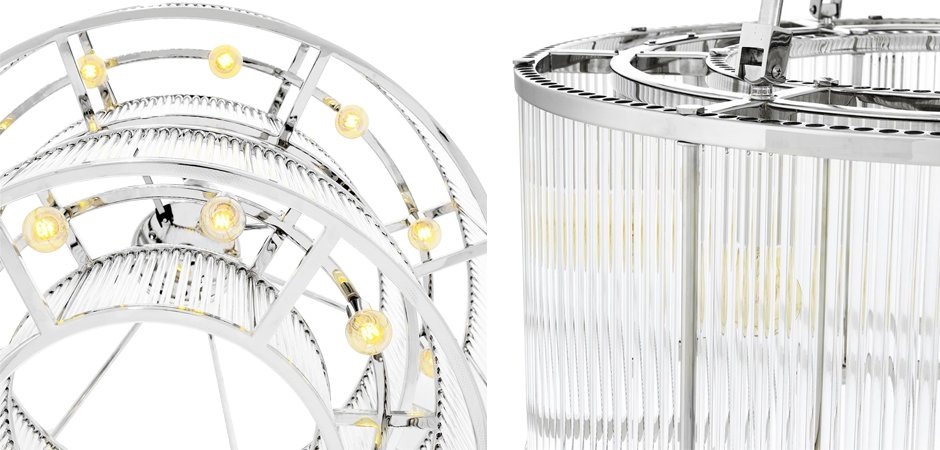 Люстра Chandelier Bernardi Nickel - Loft-Concept в Липецке