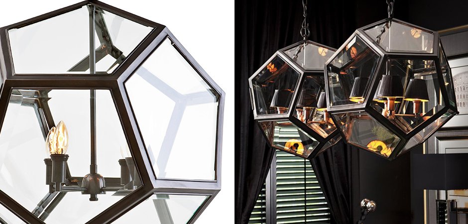 Люстра Eichholtz Lantern Yorkshire Bronze L - Loft-Concept в Липецке