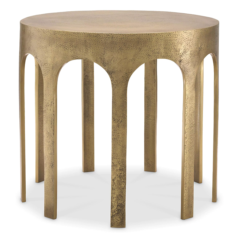 Приставной стол Eichholtz Side Table Gardini Латунь Приставной стол Eichholtz Side Table Gardini Латунь в Липецке | Loft Concept
