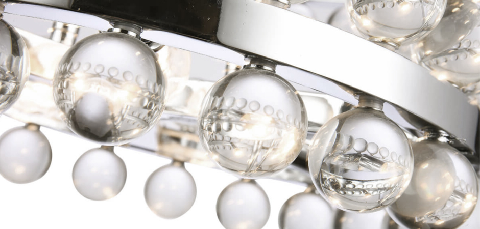 Sacramento Transparent Balls Two Circle Chandelier Sacramento Transparent Balls Two Circle Chandelier - Loft-Concept в Липецке