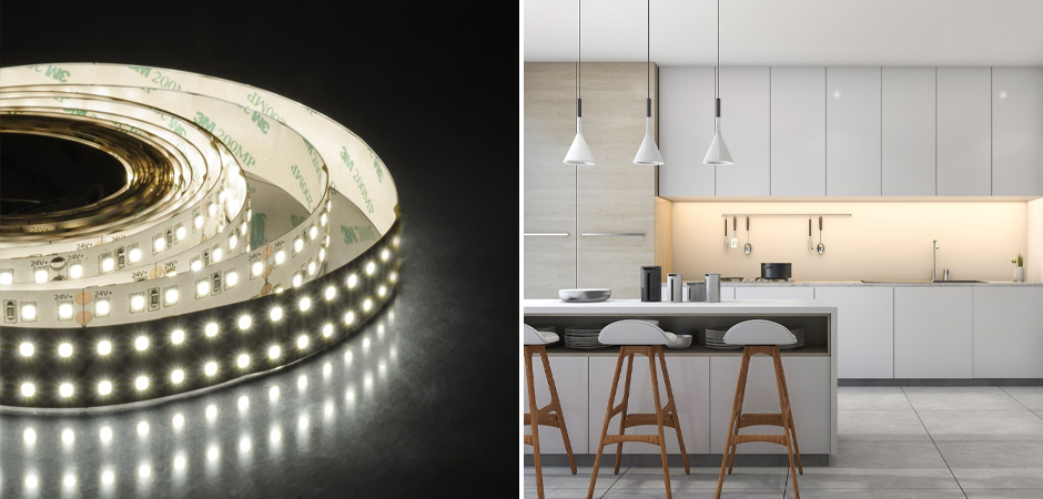 Светодиодная лента 38W/m 240LED/m 2835SMD теплый белый 5M Светодиодная лента 38W/m 240LED/m 2835SMD теплый белый 5M - Loft-Concept в Липецке
