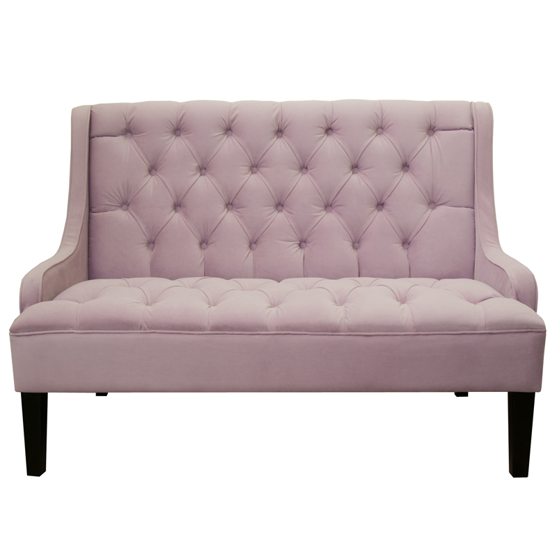 Диван Folket Sofa velour pink Розовый (Rose) Диван Folket Sofa velour pink Розовый (Rose) в Липецке | Loft Concept