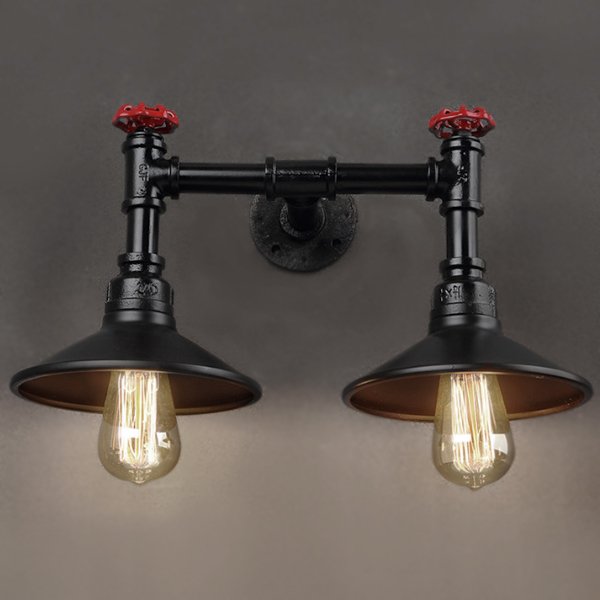Бра Pipeline Valve Red and black Бра Pipeline Valve Red and black в Липецке | Loft Concept