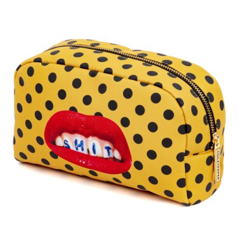 Seletti Косметичка Beauty Case Shit Желтый Seletti Косметичка Beauty Case Shit Желтый в Липецке | Loft Concept