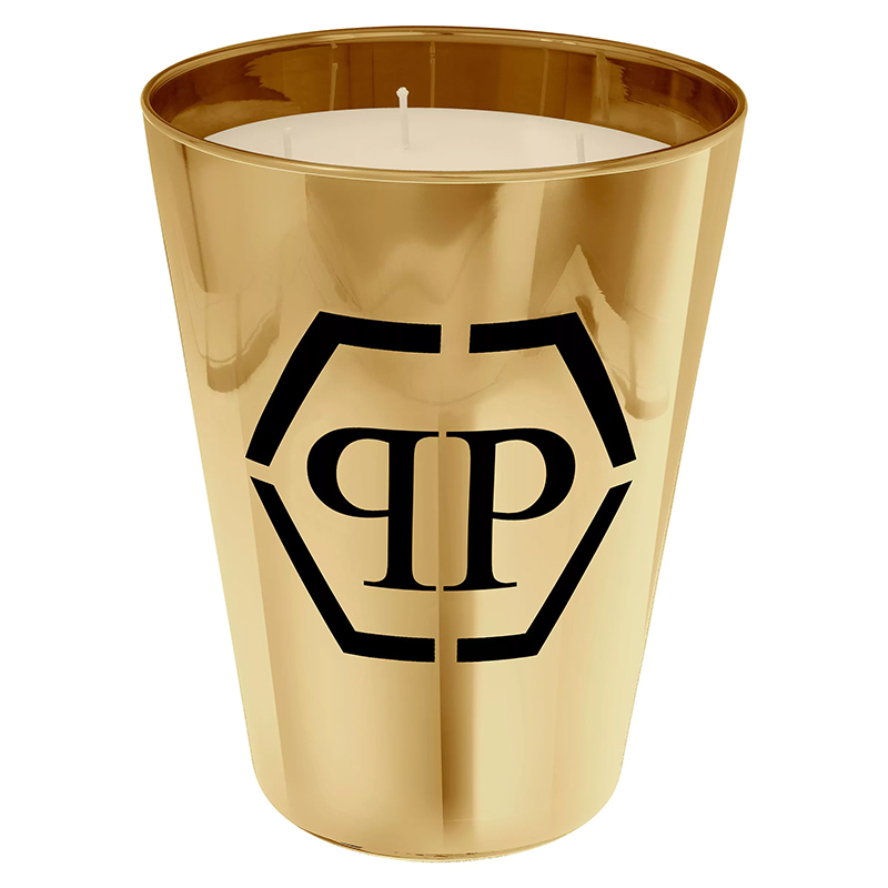 Свеча Philipp Plein Candle Empire Gold L Золотой Черный Белый Свеча Philipp Plein Candle Empire Gold L Золотой Черный Белый в Липецке | Loft Concept