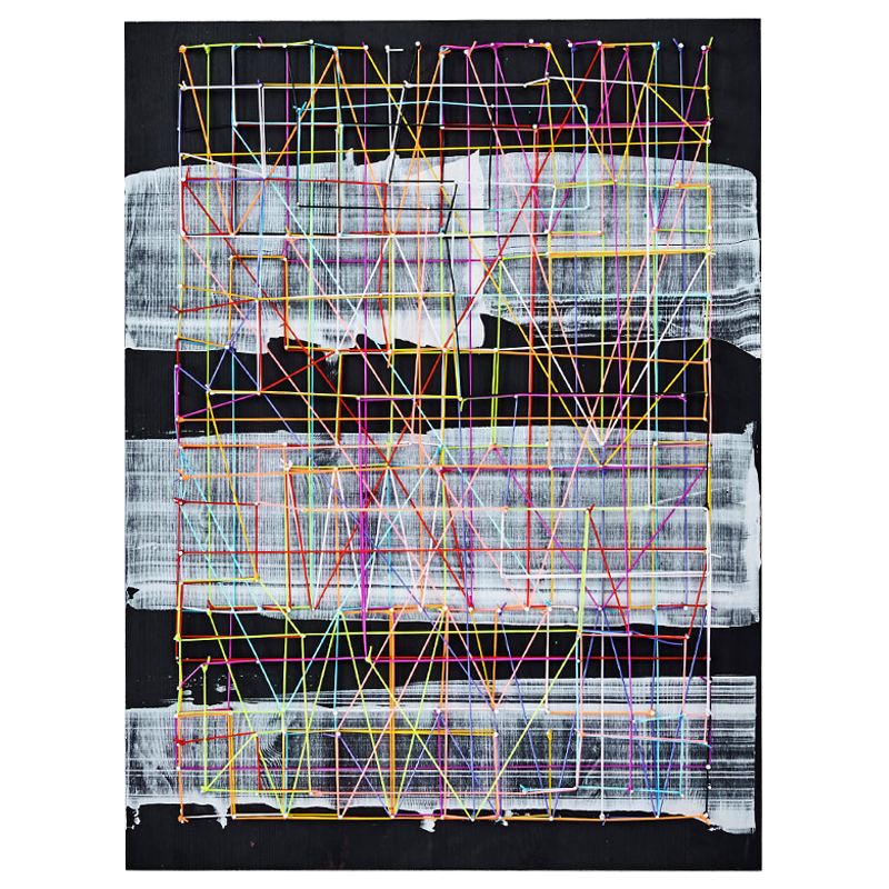 Картина Thread Drawing Мульти Картина Thread Drawing Мульти в Липецке | Loft Concept