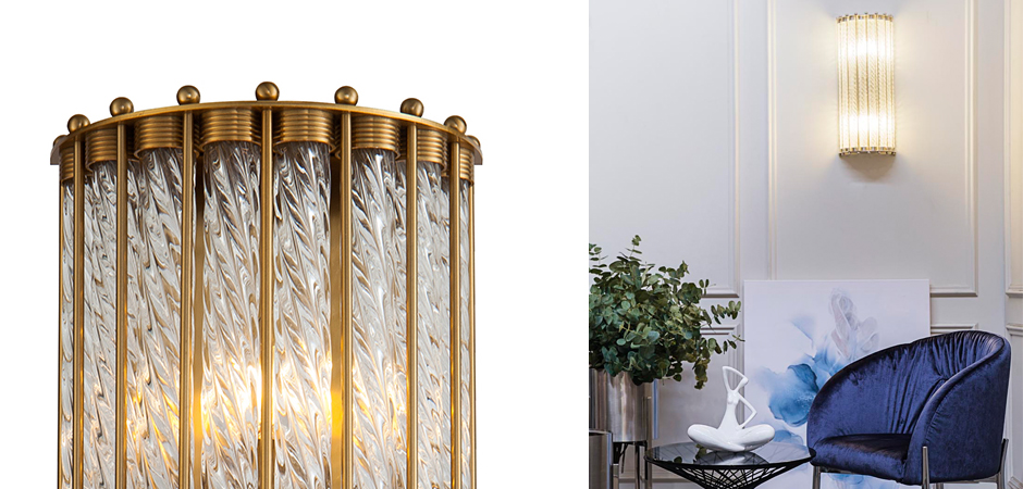 Бра Lantern Tiziano Brass Sconces Бра Lantern Tiziano Brass Sconces - Loft-Concept в Липецке