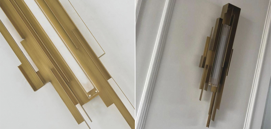 Бра Flowing Metal Sconce Бра Flowing Metal Sconce - Loft-Concept в Липецке