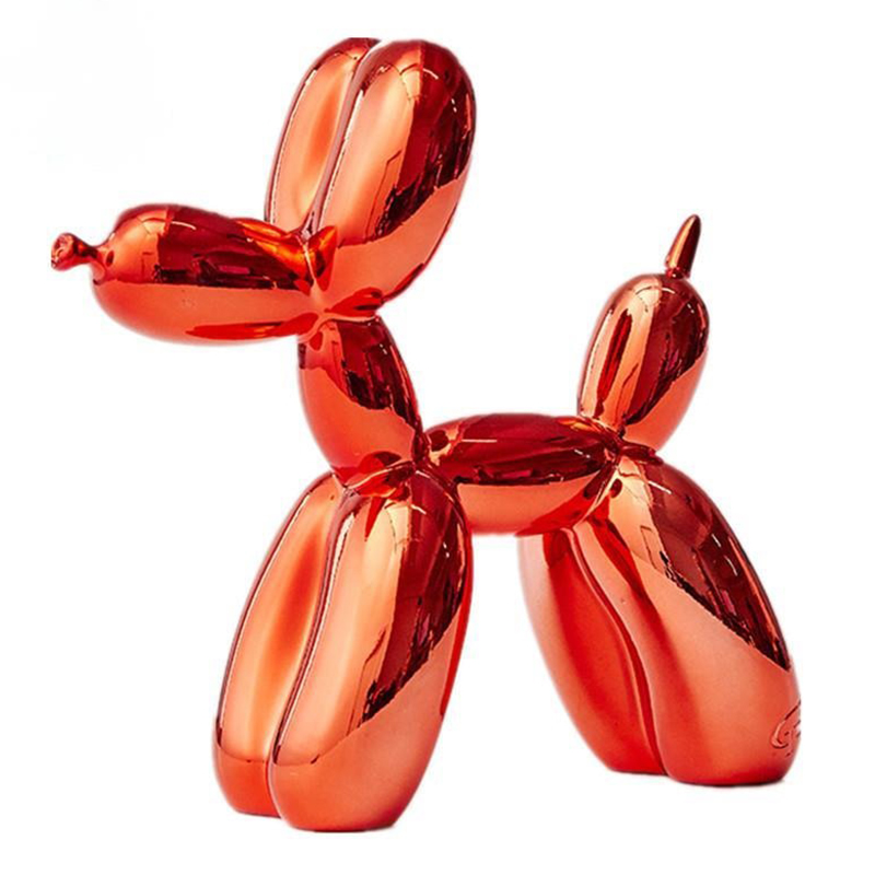 Статуэтка Jeff Koons Balloon Dog medium Red Красный Статуэтка Jeff Koons Balloon Dog medium Red Красный в Липецке | Loft Concept