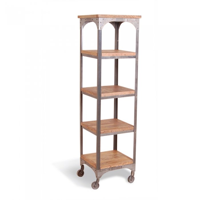 Стеллаж Industrial Metal Rust 5 Layer Corner Shelf Стеллаж Industrial Metal Rust 5 Layer Corner Shelf в Липецке | Loft Concept