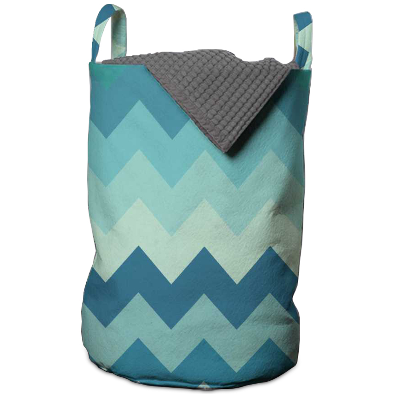 Корзина Blue Chevron Basket Мульти Корзина Blue Chevron Basket Мульти в Липецке | Loft Concept