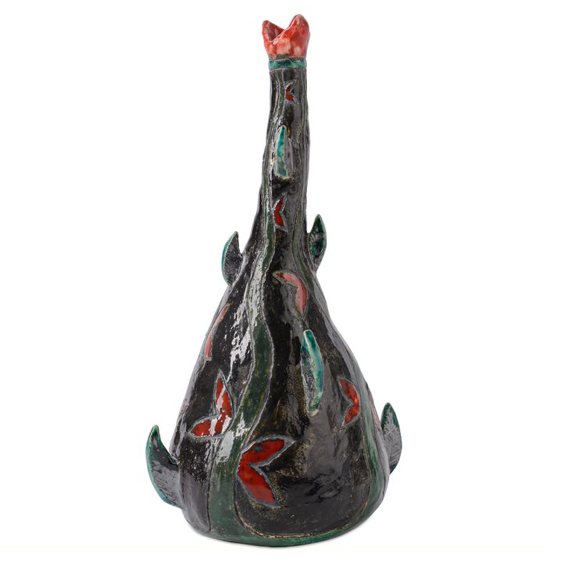 Ваза Gioffredo Vase Черный Красный Зеленый Ваза Gioffredo Vase Черный Красный Зеленый в Липецке | Loft Concept