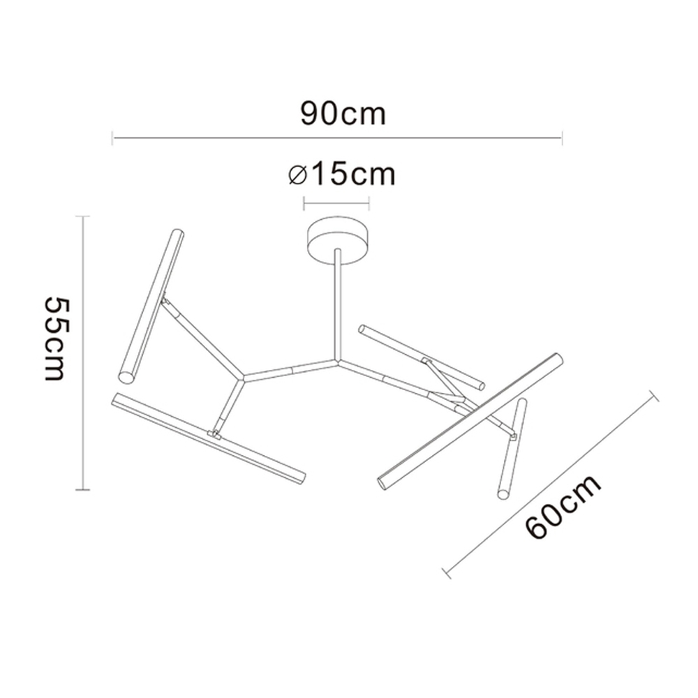 Люстра на штанге Geometry Люстра на штанге Geometry в Липецке