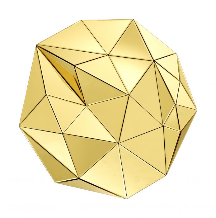 Зеркало Eichholtz Mirror Topanga Gold Глянцевое золото Зеркало Eichholtz Mirror Topanga Gold Глянцевое золото в Липецке | Loft Concept