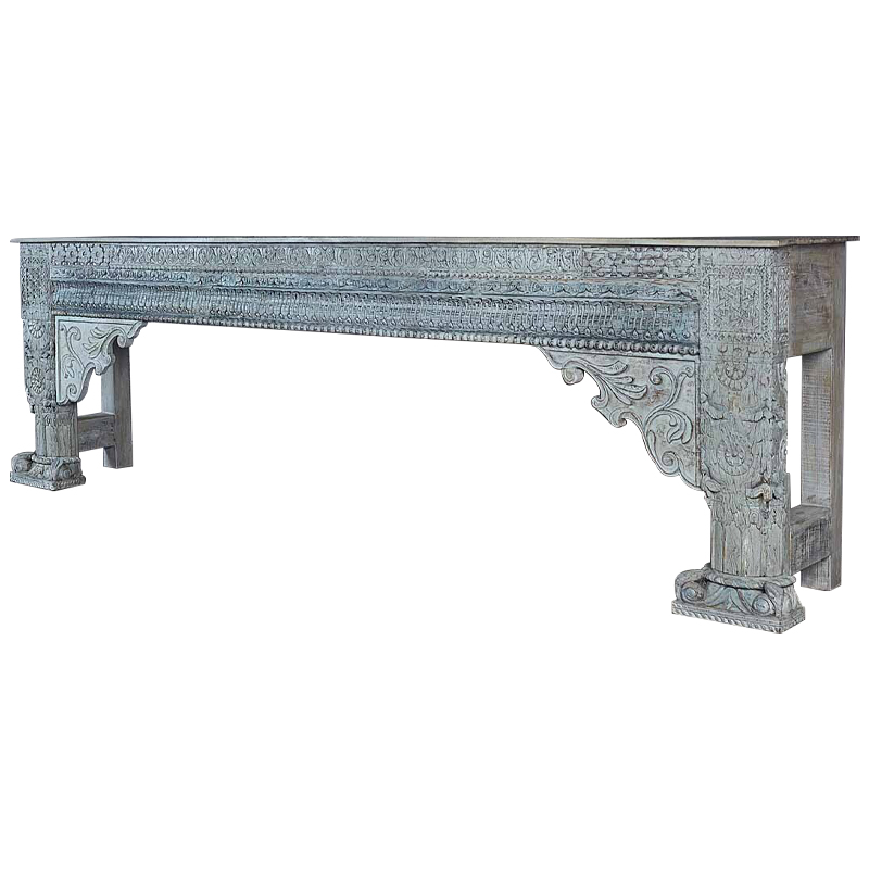 Консоль Parsa Console Винтажный голубой Консоль Parsa Console Винтажный голубой в Липецке | Loft Concept