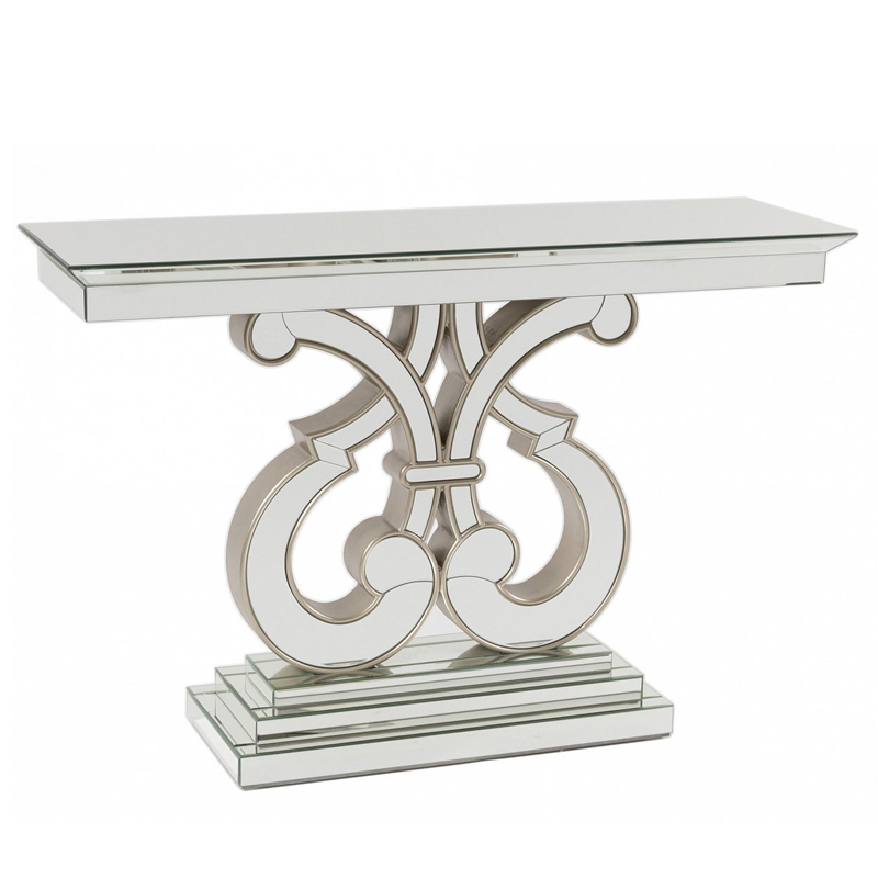 Консоль Mirrored Patterned Console Зеркало Консоль Mirrored Patterned Console Зеркало в Липецке | Loft Concept
