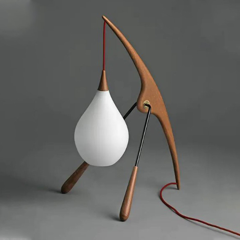 Настольная лампа Malcom Table Lamp Древесина Настольная лампа Malcom Table Lamp Древесина в Липецке | Loft Concept