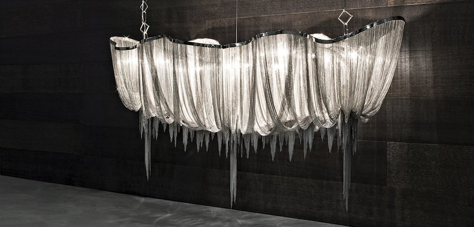 Люстра Atlantis Aluminium Chain Chandelier Люстра Atlantis Aluminium Chain Chandelier - Loft-Concept в Липецке