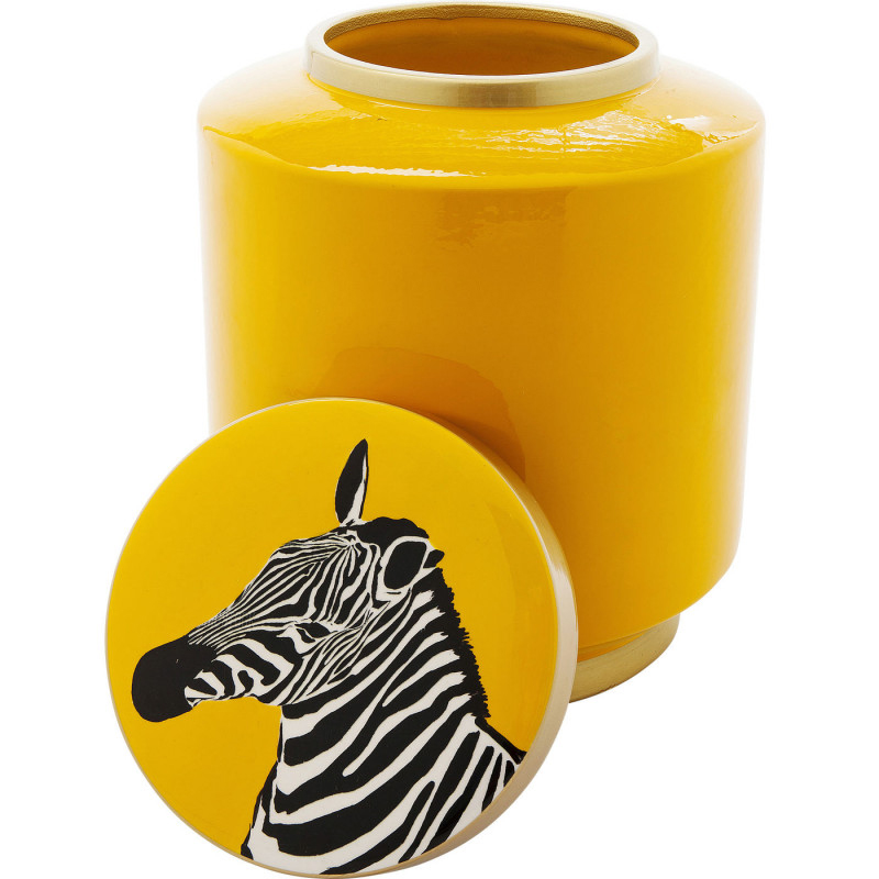 Ваза с крышкой Yellow Zebra Желтый Ваза с крышкой Yellow Zebra Желтый в Липецке | Loft Concept