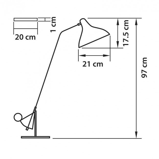 Настольная лампа Lampara Table Lamp Настольная лампа Lampara Table Lamp в Липецке