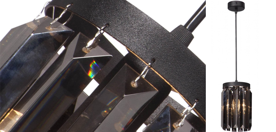 Светильник ODEON Smok Glass Pendant lamp Стекло Смок D 12 Светильник ODEON Smok Glass Pendant lamp Стекло Смок D 12 - Loft-Concept в Липецке