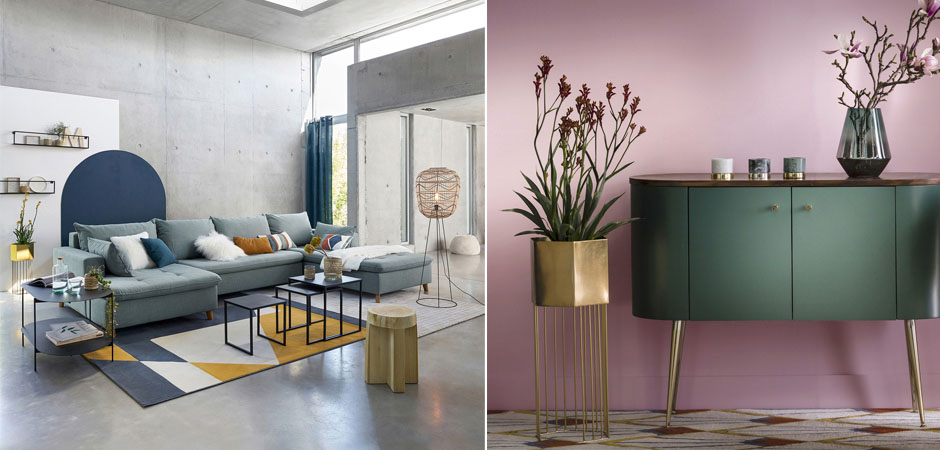 Ваза Vase On A Metal Stand Brass Ваза Vase On A Metal Stand Brass - Loft-Concept в Липецке