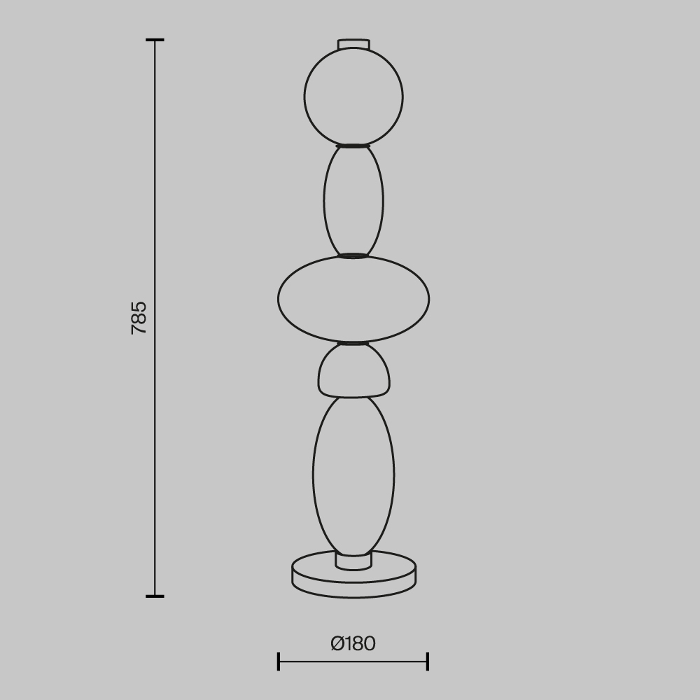 Настольный светильник Adore 3000К 23Вт в Липецке
