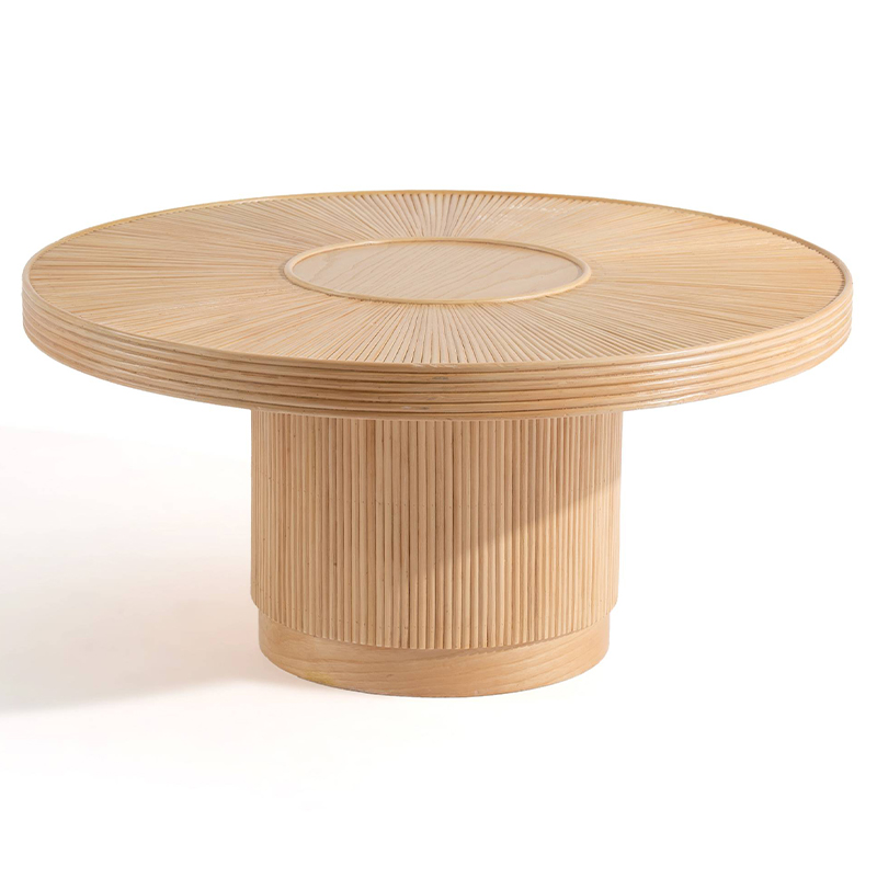 Кофейный стол Randi Wicker Coffee Table Светлый дуб Кофейный стол Randi Wicker Coffee Table Светлый дуб в Липецке | Loft Concept